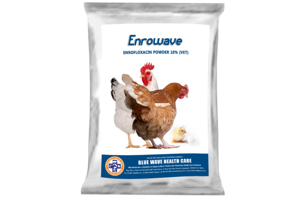 ENROWAVE  (Enrofloxacin Powder 10% (Vet))